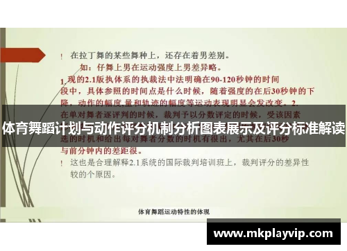 体育舞蹈计划与动作评分机制分析图表展示及评分标准解读